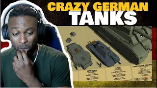 Crazy German Tanks Size Comparison 3D REACTION