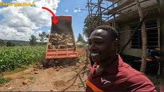 Big suprise || not what I expected it will happen today || day 2 build perimeter wall