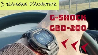 Casio G-SHOCK GBD-200: 3 raisons de l'acheter (et 3 raisons de l'éviter)