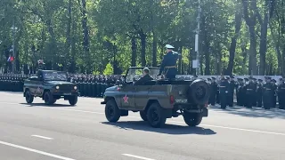 Начало парада Победы в Смоленскк