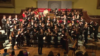 World premiere of "Joseph's Sunrise" from Brown's 100th Service of Lessons and Carols