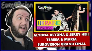 Alyona Alyona & Jerry Heil - Teresa & Maria Ukraine Final Performance Eurovision 2024 - PAUL REACTS