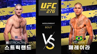 [UFC] 션 스트릭랜드 VS 알렉스 페레이라