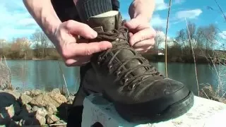 Schnürung Bergstiefel Trekking u. Wanderschuh Tutorial