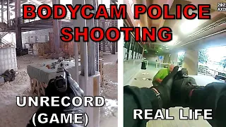 Unrecord vs Real life comparison. Police Bodycam Shooting. Unrecord official Gameplay trailer