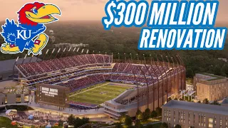 Kansas Football plans *BIG* $300 Million Stadium Renovation