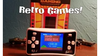 Retro Handheld Gaming! Full games! Mario Bros., TMNT, Popeye, Goonies, etc. E-MODS Gaming!