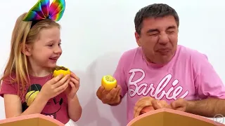 Nastya et papa jouent à la police et économisent des jouets, des histoires pour enfants