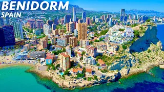 BENIDORM, SPAIN - by drone [4K]