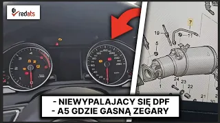 Walka z niewypalającym się DPF, dojechała druga biała A5. Sezon z REDATS