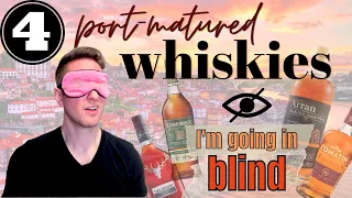 A blind tasting of 4 affordable Port-matured whiskies