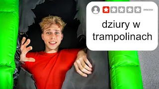 TESTUJĘ 1-GWIAZDKOWE PARKI TRAMPOLIN...