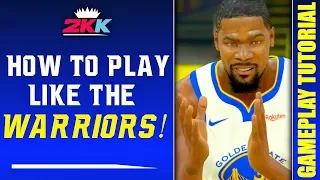 NBA 2K19 - "How To Play Like the WARRIORS!" (Warriors Fist Series Tutorial) | 2K Film Room