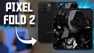 Pixel Fold 2 render revealed | Size compared to Pixel Fold and OnePlus Open