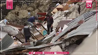 Recovery efforts after massive landslide in Bolivia
