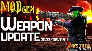 ModGen Update! Burnt Forest, Weapons & More! Huge Variety of 7 Days to Die Alpha 21 Mods in ONE Tool