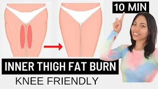 Knee friendly INNER THIGH FAT BURN, daily workout in bed to get slimmer thighs. DAY 2/7 - Hana Milly