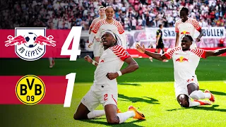 Dominant victory against direct competitor! | RB Leipzig vs. Dortmund 4-1 | Highlights