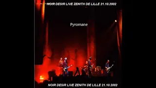 2002- Noir Désir au Zénith de Lille ( 21 octobre) Concert complet