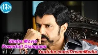 Simha Movie - Balakrishna Power Full Dialogues