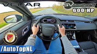 600HP RANGE ROVER VELAR SV 5.0 V8 MANHART POV Test Drive by AutoTopNL