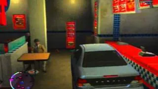 GTA 4: (Burger Shot - Behind the table)