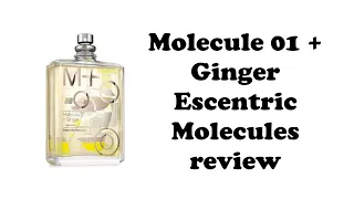 Molecule 01 + Ginger Escentric Molecules review