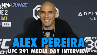 Alex Pereira: Sean Strickland '100%' Has Best Chance of Beating Israel Adesanya  | UFC 291