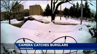 Attempted break-in caught on camera