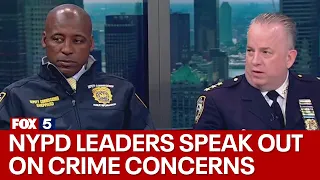 NYPD leaders speak out on crime concerns in NYC