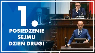 1. posiedzenie Sejmu - dzień drugi, 14 listopada 2023 r.