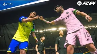 EA FC 24 | Al Nassr vs İnter Miami "Ronaldo & Messi" | Dostluk Maçı PS5™