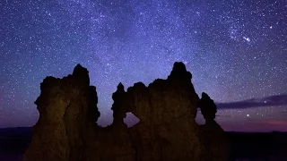 Bryce Canyon Night Sky Timelapse