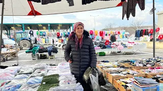Güler ile pazar alışverişi #taşköprü #cumapazarı