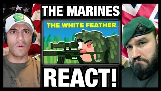 The Marines Reacts To Most Hard Core American Sniper - The White Feather