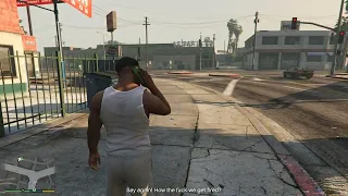 GTA5 - Franklin and Lamar phone call after complications