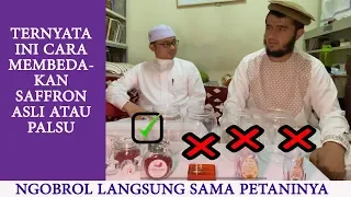 HATI-HATI SAFFRON PALSU DI PASAR MADINAH INI CARA MEMBEDAKANNYA