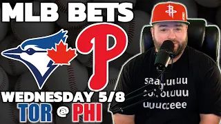 Blue Jay vs Phillies Picks | MLB Bets with Kyle Kirms Wednesday 5/8