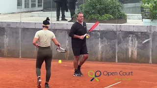 Rome 2023 Flashback: Andreescu and Kalinskaya