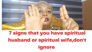 7 signs that your have spiritual husband or spiritual wife