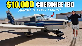 Finding What's Wrong With Our $10,000 Piper Cherokee 180 During Annual...