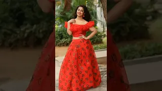 All actress red colour lehenga beautiful photo whatsapp status #shorts #video