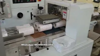 Automatic toilet paper and kitchen towel machine production line Pillow type packaging machine