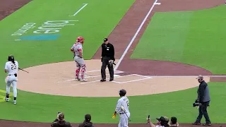 San Diego Padres Fernando Tatis Jr standing ovation 1st game back at Petco Park vs Cincinnati Reds