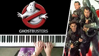 Ghostbusters (Who Ya Gonna Call) Theme Song || PIANO COVER