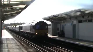 Trains at Peckham Rye 14/03/2018