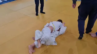 Adin Aganović druga borba na Judo turniru Ugljevik 2021