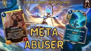 Abusing Janna Samira Burn To Get Free LP | Standard | Legends of Runeterra