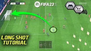 FIFA 23 LONG SHOT TUTORIAL - HOW TO SCORE GOALS FROM LONG RANGE IN FIFA 23