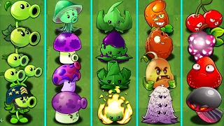 PvZ2 - Random 16 Teams x4 Plants Battlez - Which Plants Team Will Win ?